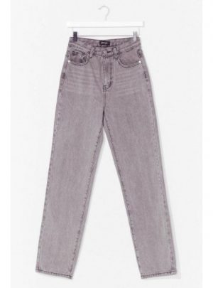 Like Straight Away High-Waisted Jeans