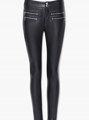 Faux Leather Skinny Pants